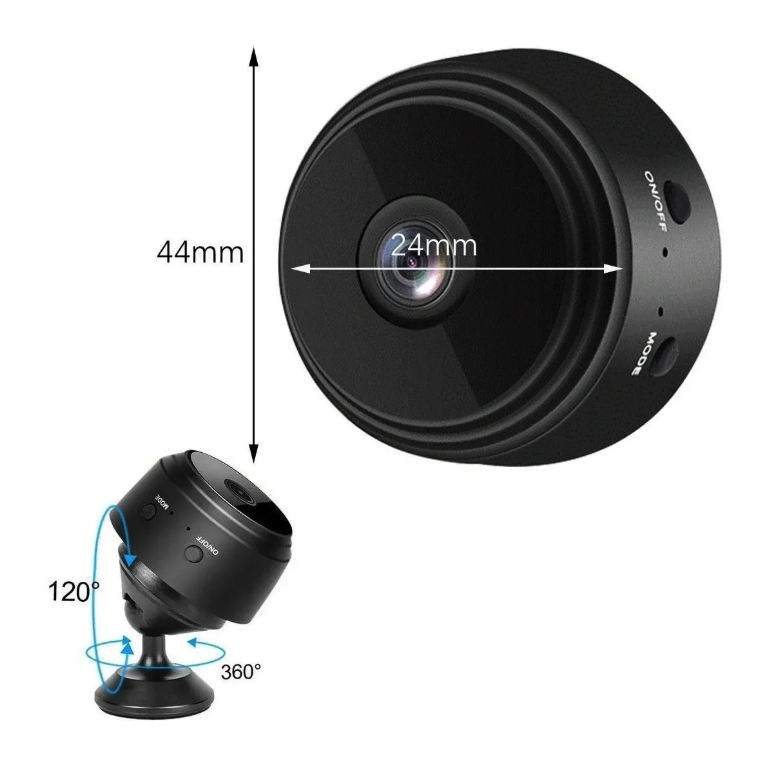 Mini Cámara Espía DVR 1080P Full HD