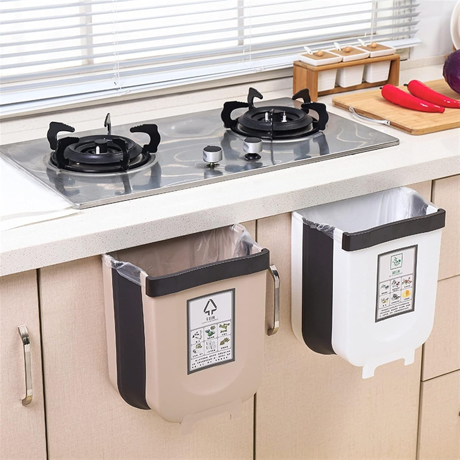 Basurero Plegable para Cocina – Ahorra Espacio con Estilo